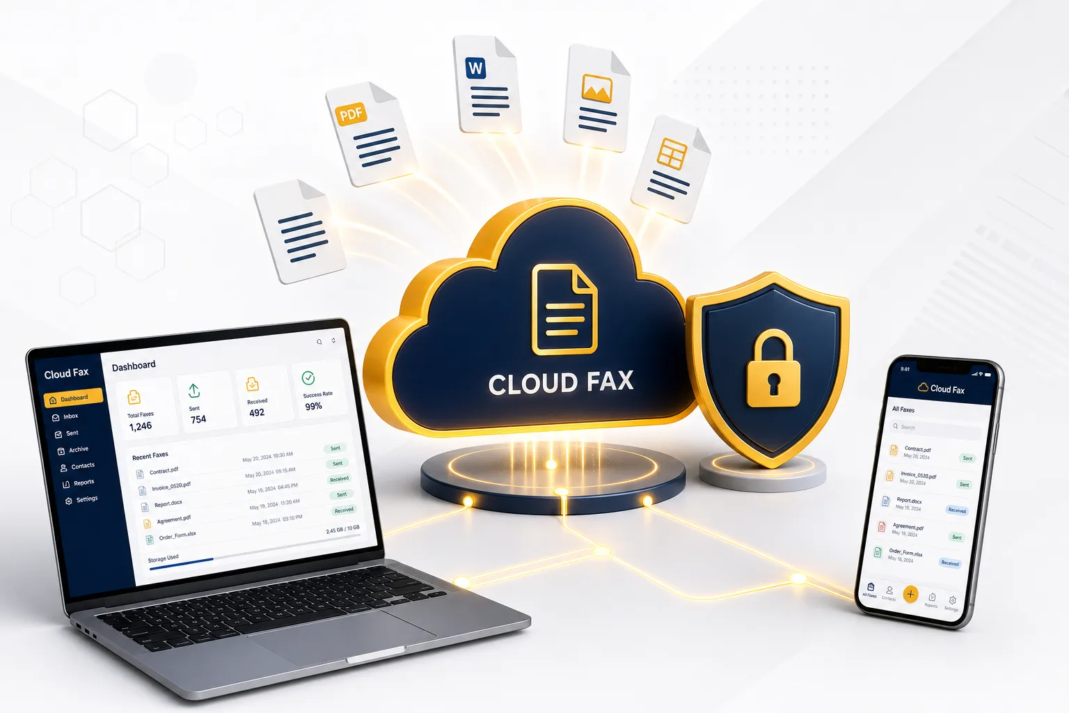 نقش فکس ابری ابروفکس در تداوم کسب‌وکار و امنیت مکاتبات دیجیتال